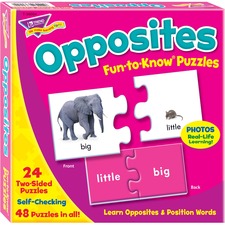 Trend Fun-to-Know Opposites Puzzles