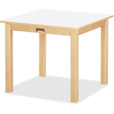 Jonti-Craft Multi-purpose White Square Table
