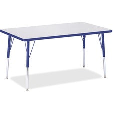 Berries Adult Height Color Edge Rectangle Table