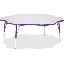 Berries Elementary Height Prism Six-Leaf Table