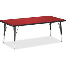 Berries Toddler Height Color Top Rectangle Table