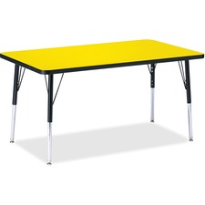Berries Adult Height Color Top Rectangle Table