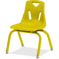 Jonti-Craft Berries Plastic Chair with Powder Coated Legs