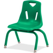 Jonti-Craft Berries Plastic Chair with Powder Coated Legs
