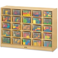 Jonti-Craft 25 Cubbie-trays Mobile Storage Unit