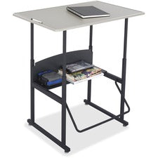 Safco AlphaBetter Adjustable Height Computer Desk