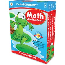 CenterSOLUTIONS Grade K CenterSolutions Math Learning Games