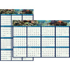 House of Doolittle Earthscapes Sea Life Laminated Planner