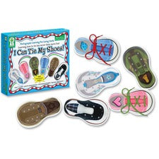 Carson Dellosa Education PreK-Grade 1 I Can Tie My Shoes Cards Set