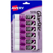 Avery&reg; Disappearing Color Glue Stic - Washable, Nontoxic