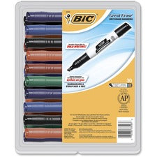 BIC Great Erase Chisel Point Whiteboard Markers