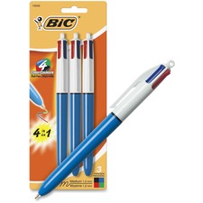 BIC 4-Color Retractable Ball Pen