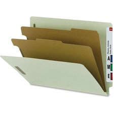 Nature Saver 2-divider End Tab Classification Folder