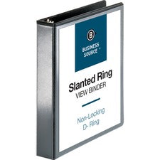 Business Source Basic D-Ring View Binders