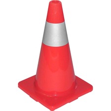 Tatco Sturdy Molded Reflective Traffic Cone