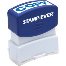 Stamp-Ever Pre-inked Blue Copy Stamp