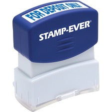 Stamp-Ever Pre-inked For Deposit Only Stamp