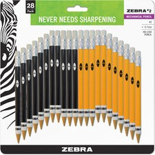 Zebra Pen Push Eraser No. 2 Mechanical Pencils