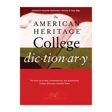 Houghton Mifflin College Dictionary 4th edition Printed Book