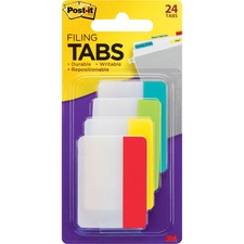 Post-it&reg; Durable Tabs - Primary Colors
