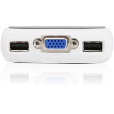 IOGEAR MiniView Micro USB Plus 2-Port KVM Switch