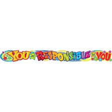 Trend You Are Responsible 10-feet Color Banner