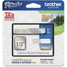 Brother PTouch 1/2" Laminated TZe Tape