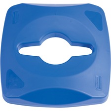 Rubbermaid Commercial Square Recycling Container Combo Lid