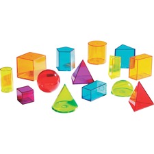 Learning Resources View Thru Geometric Solids Set