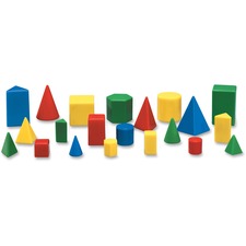 Learning Resources Mini GeoSolids Shapes Set