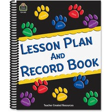 Teacher Created Resources Paw Prints Lesson/Record Book