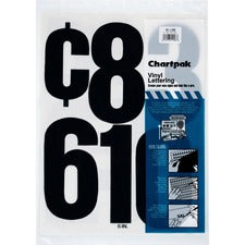 Chartpak Permanent Adhesive Vinyl Numbers