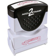 COSCO 1-Color Red Shutter Stamp with Microban
