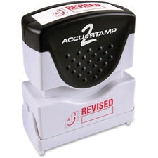 COSCO 1-Color Red Shutter Stamp with Microban