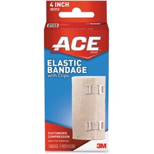 Ace&reg; Elastic Bandage with Clips, 4"