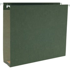 Business Source 1/5 Cut Box Bottom Hanging Legal Folders
