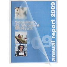 Business Source Slide-bind Transparent Report Cover