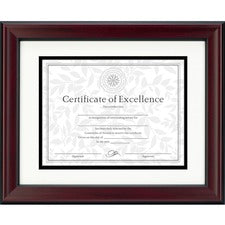 DAX Rosewood and Black Document Frame