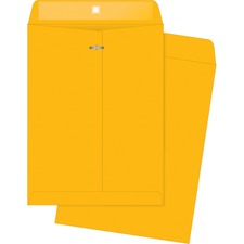 Business Source 32 lb Kraft Clasp Envelopes
