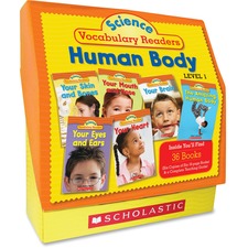 Scholastic Res. Vocabulary Readers Human Body Printed Manual