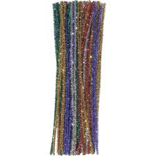 Creativity Street Jumbo Sparkly Stem Pipe Cleaners