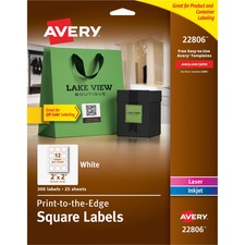 Avery&reg; Easy Peel Labels - Sure Feed - TrueBlock