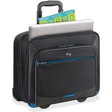 Solo Tech Carrying Case (Roller) for 16" Notebook - Black, Blue