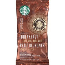 Starbucks Breakfast Blend Single Pot Ground Coffee Portion Pack