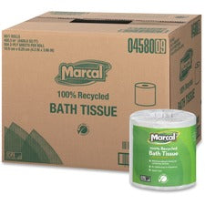 Marcal 100% Recycled, Soft & Absorbent Bathroom Tissue