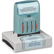Xstamper 1-3/4" x 2-1/2" VersDater Stamp