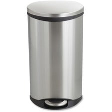 Safco Ellipse Hands Free Step-On Receptacle