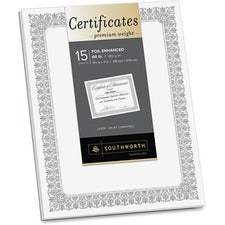 Southworth Foil Enhanced Certificates - Fleur Design