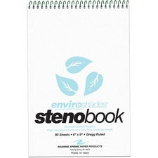 Roaring Spring Enviroshades Recycled Steno Books