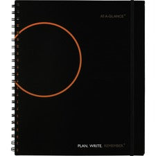 At-A-Glance Planning Notebook Lined with Monthly Calendars